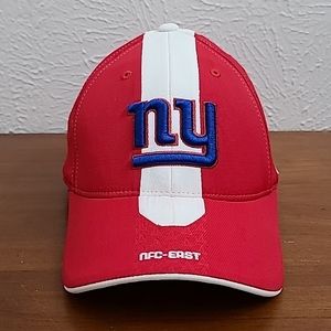Reebok New York Giants Ball Cap NFL NFC East Sideline Hat Fitted One Size 119208